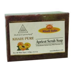 Khadi Apricot Scrub Soap