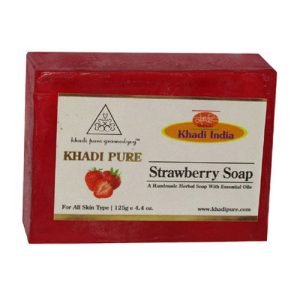 Khadi Strawberry Soap