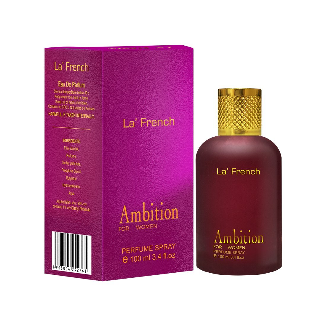 La’ French Ambition For Women Eau de Parfum