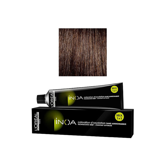 L’Oréal Professionnel Inoa 4.45 Copper Mahogany Brown