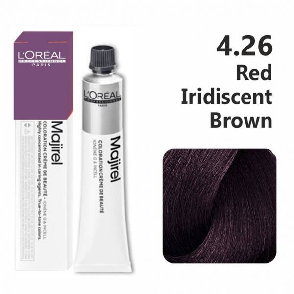L’Oréal Professionnel Paris Majirel 4.26 Red Iridiscent Brown