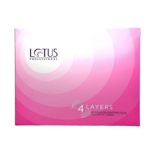 Lotus 4 Layers Advanced Whitening Facial Kit