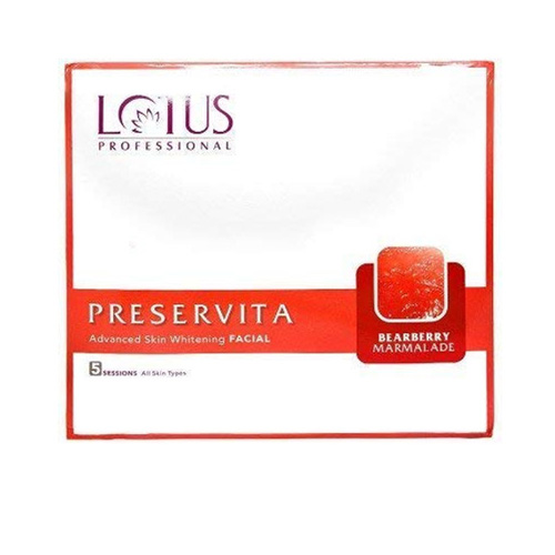 Lotus Preservita Bearberry Advanced Skin Whitening Facial Kit