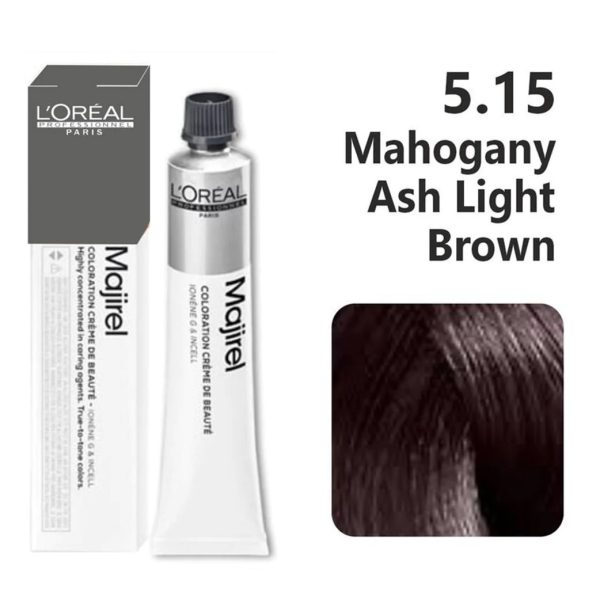 L’Oréal Professionnel Paris Majirel 5.15 Mahogany Ash Light Brown