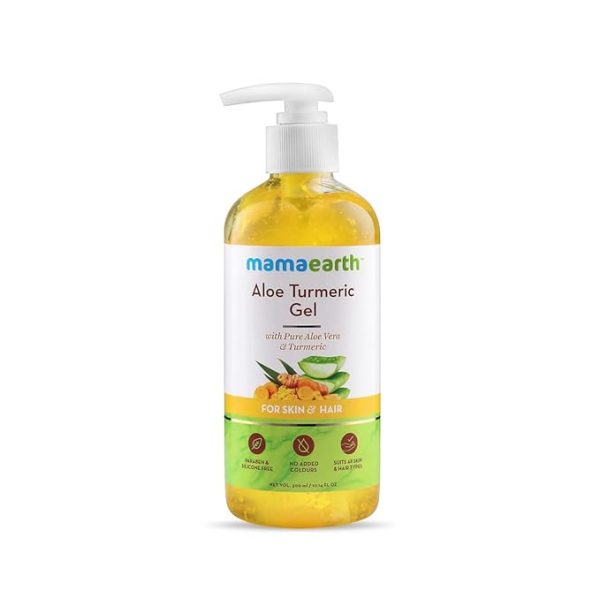Mamaearth Aloe Turmeric Gel For Skin & Hair 4