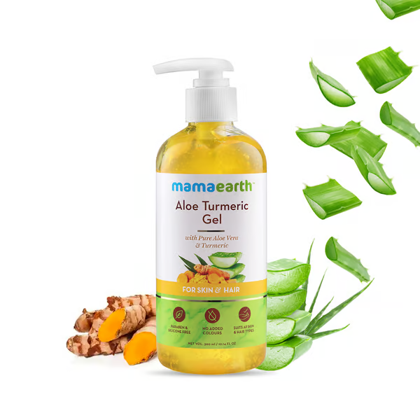 Mamaearth Aloe Turmeric Gel For Skin & Hair 3
