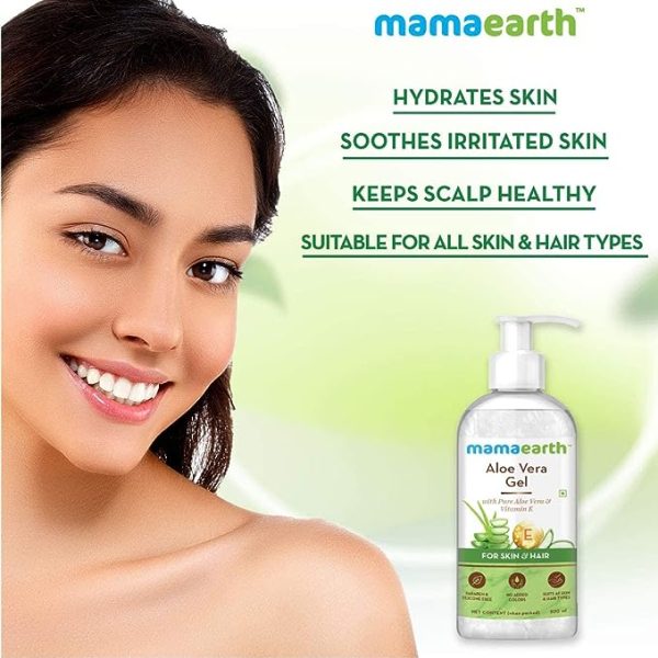 Mamaearth Aloe Vera Gel For Skin & Hair 3