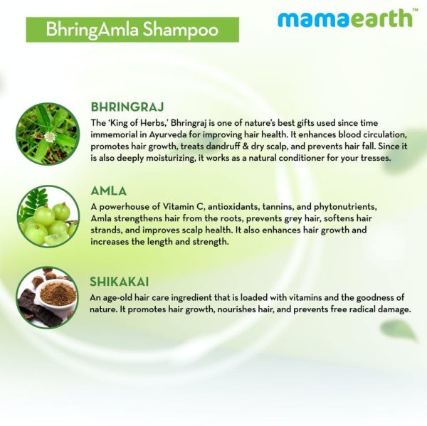 Mamaearth Bhringamla Shampoo 3