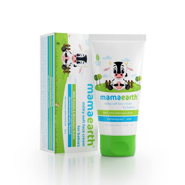 Mamaearth Milky Soft Face Cream For Babies 3