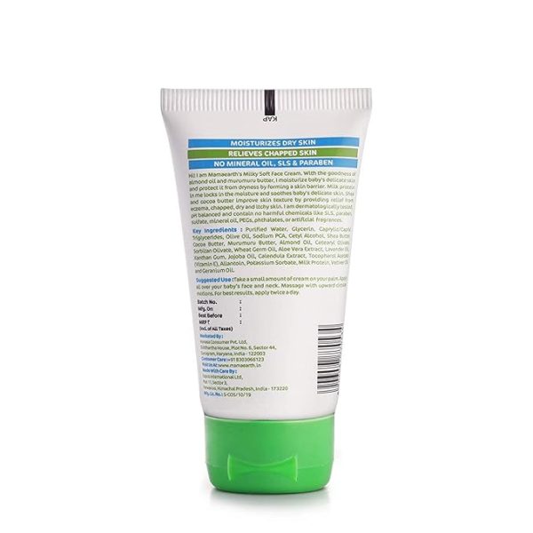 Mamaearth Milky Soft Face Cream For Babies 2