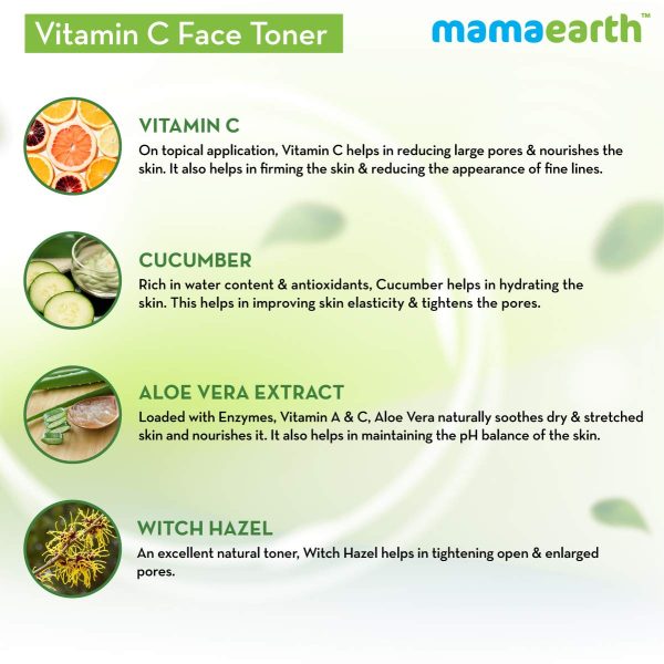 Mamaearth Vitamin C Face Toner 4