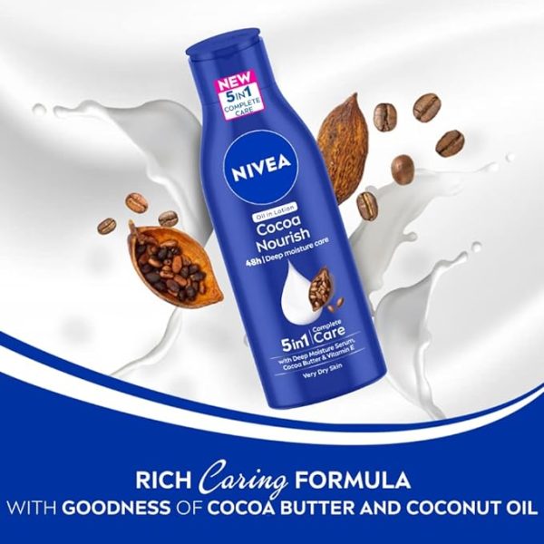 Nivea Cocoa Nourish Oil In Lotion 4