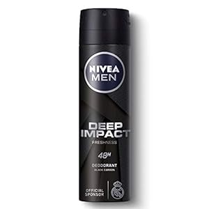 Nivea Deep Impact Freshness Black Carbon Men Deo 5