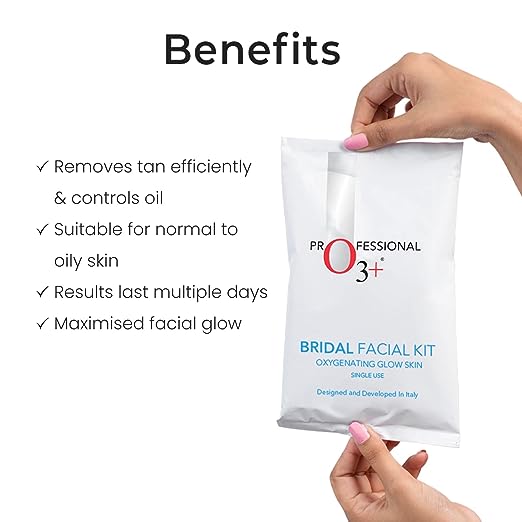 O3+ Bridal Oxygenating Glow Skin Facial Kit 2