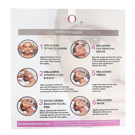 O3+ Power Brightening Radiant & Glowing Skin Facial Kit 3