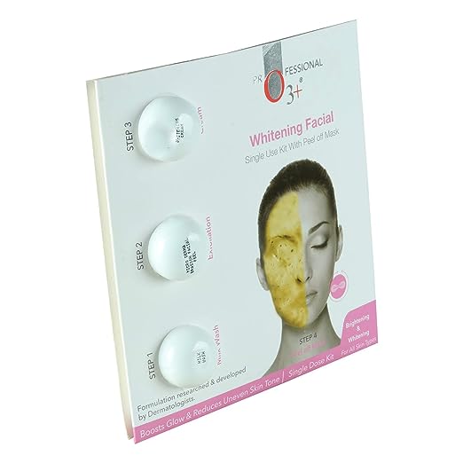 O3+ Whitening Facial Pack Of 4 Single Dose Kit 4