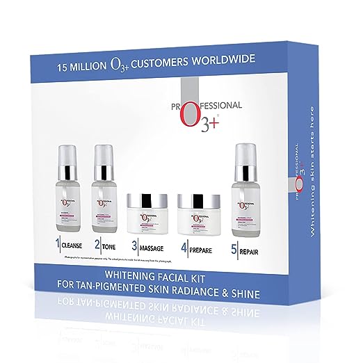 O3+ Whitening Radiance & Shine Facial Kit 3