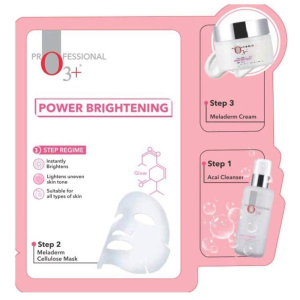 O3+Instant Home Facial Power Brightening Kit 2