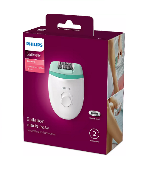 Philips Satinelle Corded Compact Epilator (BRE245)