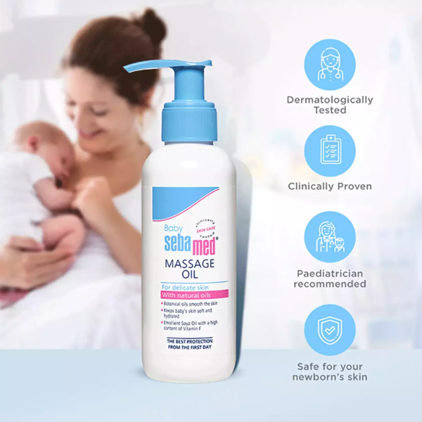 Sebamed Baby Massage Oil 4