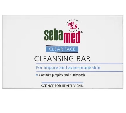 Sebamed Cleansing Bar For Impure & acne -Prone Skin 2