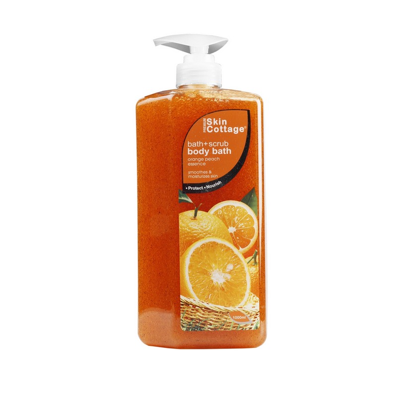 Skin Cottage Orange Peach Bath N Scrub