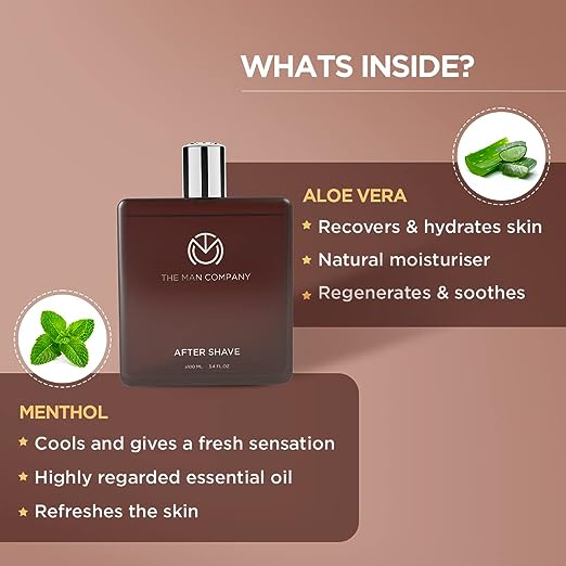 The Man Company Aloe Vera & Menthol After Shave 4