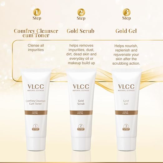 Vlcc Gold Facial Kit 4