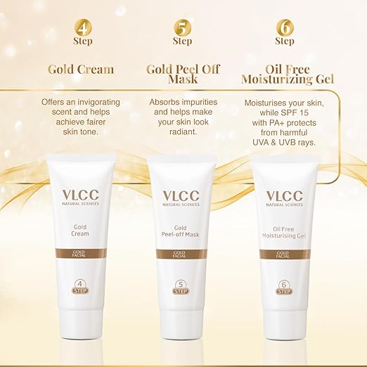 Vlcc Gold Facial Kit 5