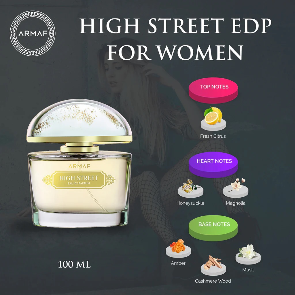 ARMAF HIGH STREET WOMEN EDP 100 ML 2