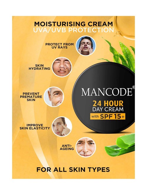 Mancode 24Hrs Day Cream Spf15 2