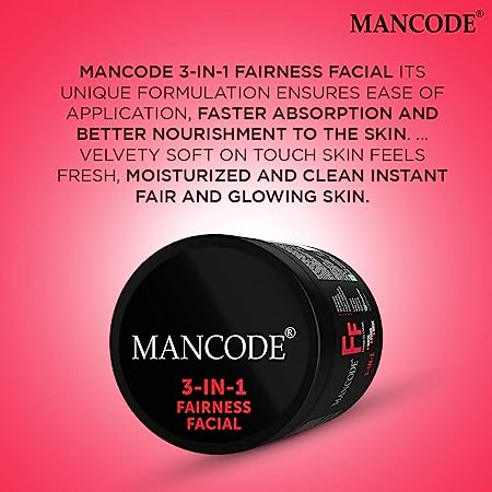 Mancode 3-In-1 Fairness Facial 2