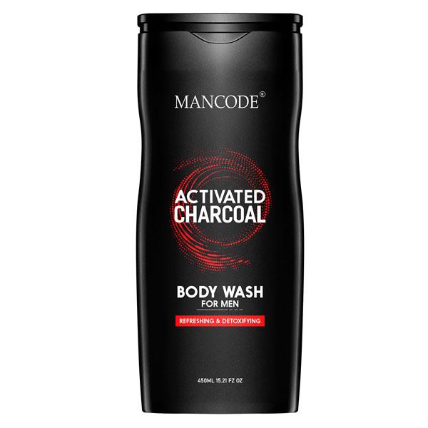 Mancode Activated Charcoal Body Wash