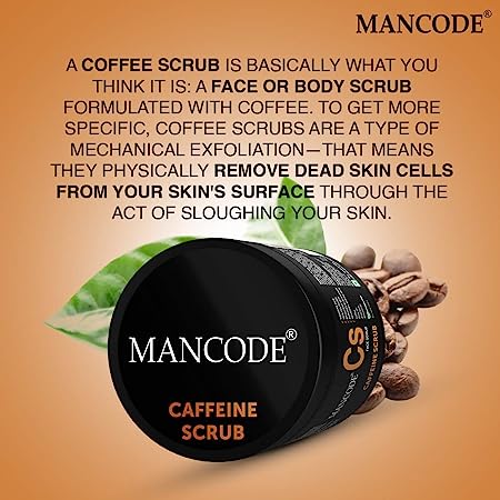 Mancode Caffeine Scrub 3