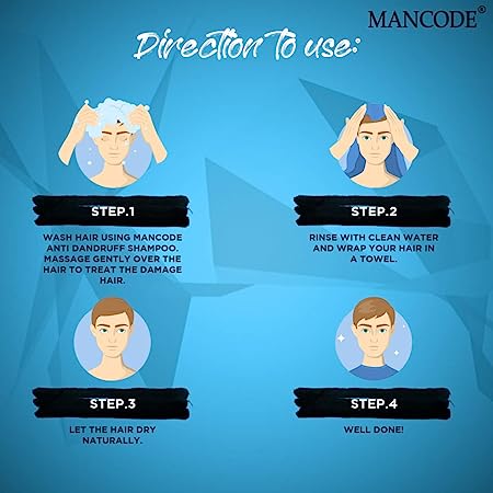 Mancode Dandruff Control Shampoo For Men 3
