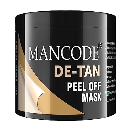 Mancode De-Tan Peel Off Mask