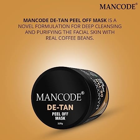 Mancode De-Tan Peel Off Mask 2