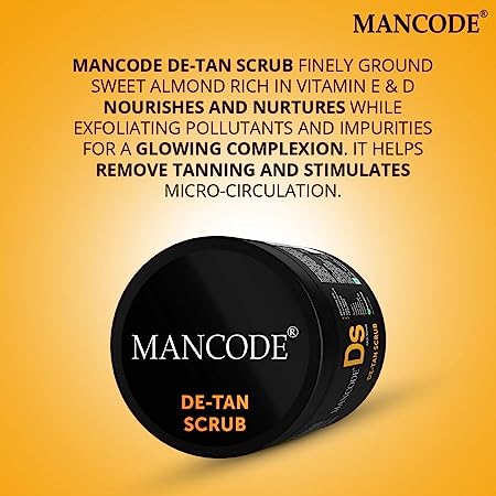 Mancode De-Tan Scrub 2