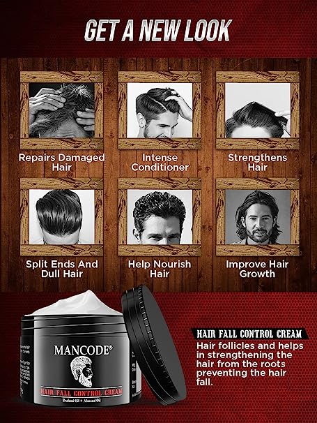 Mancode Hairfall Control Cream 3