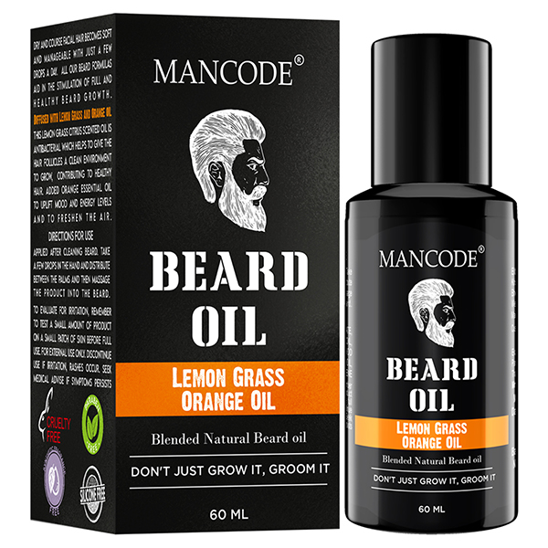 Mancode Lemon Grass & Orange Oil Beard Oil