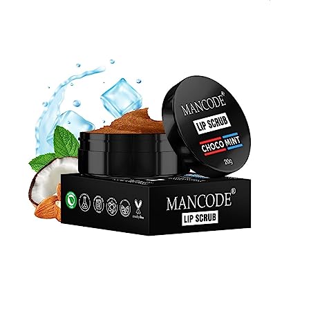 Mancode Lip Scrub Choco Mint