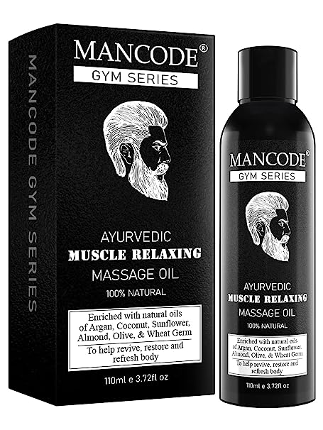 Mancode Muscle Relaxing Massage Oil