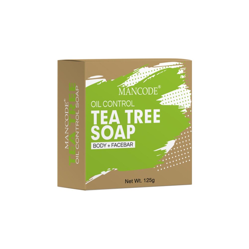 MANCODE OIL CONTROL TEA TREE SOAP 125GM