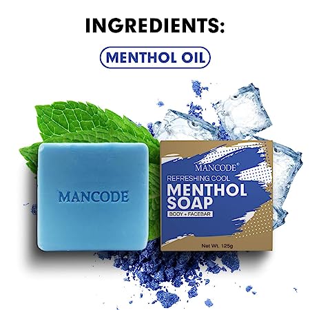 Mancode Refreshing Cool Menthol Soap 2