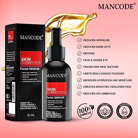 Mancode Skin Corrector Facial Serum 3