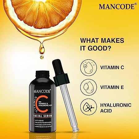 Mancode Vitamin C Facial Serum 3