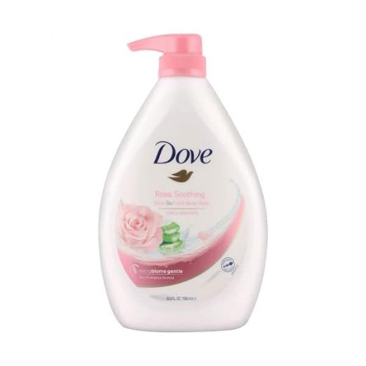 Dove Rose Soothing Body Wash