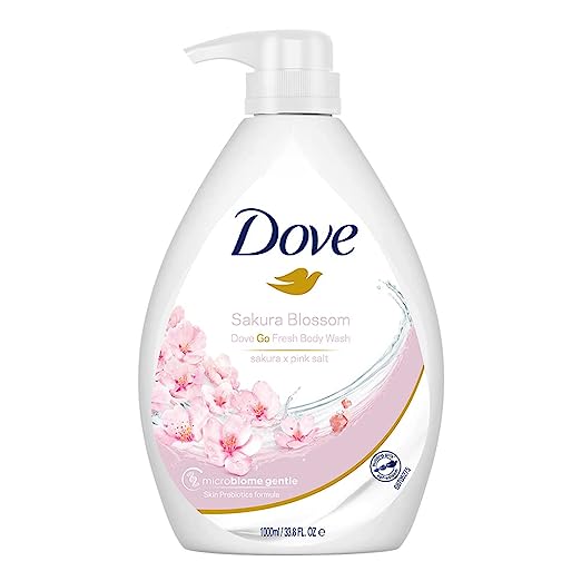 Dove Rose Soothing Body Wash 3