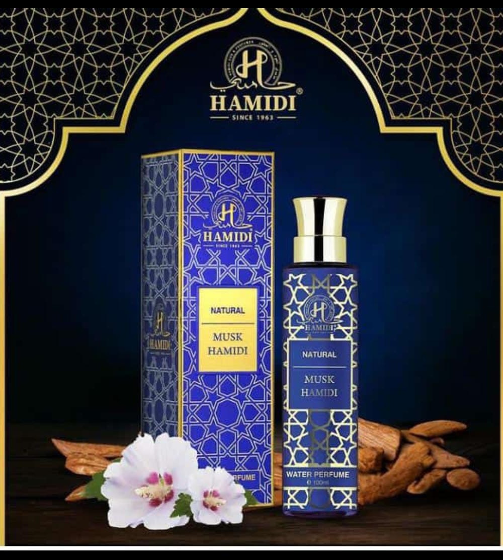 HAMIDI NATURAL MUSK WATER PERFUME 100ML..1