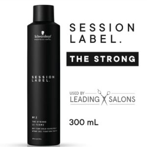 Schwarzkopf Session Label No.3 Strong Hold Hair Spray